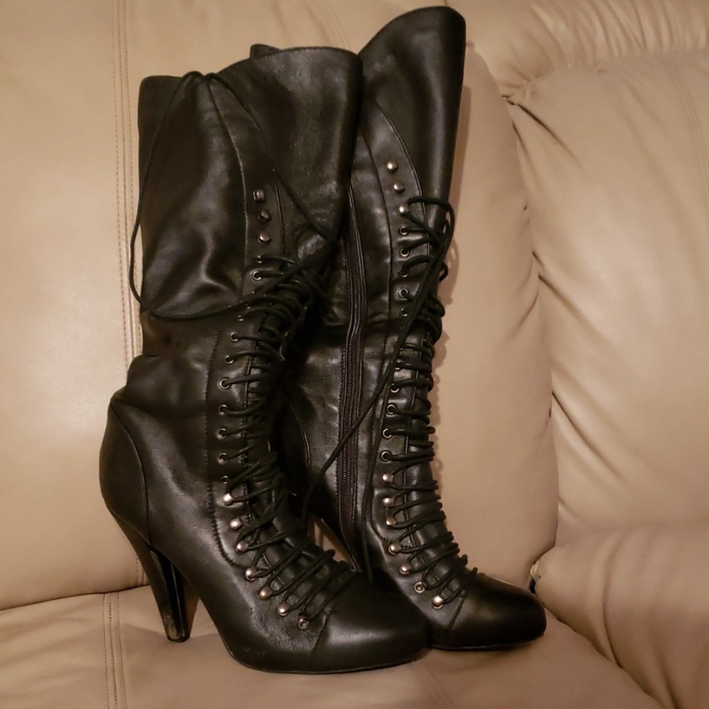 Colin Stuart knee high boot